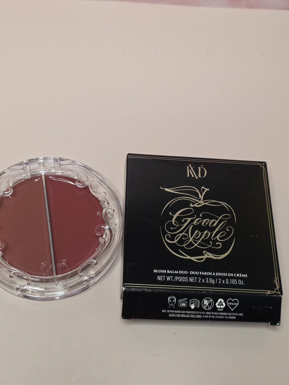 KVD Beauty Good Apple Blush Balm Duo Secret Thicket 10